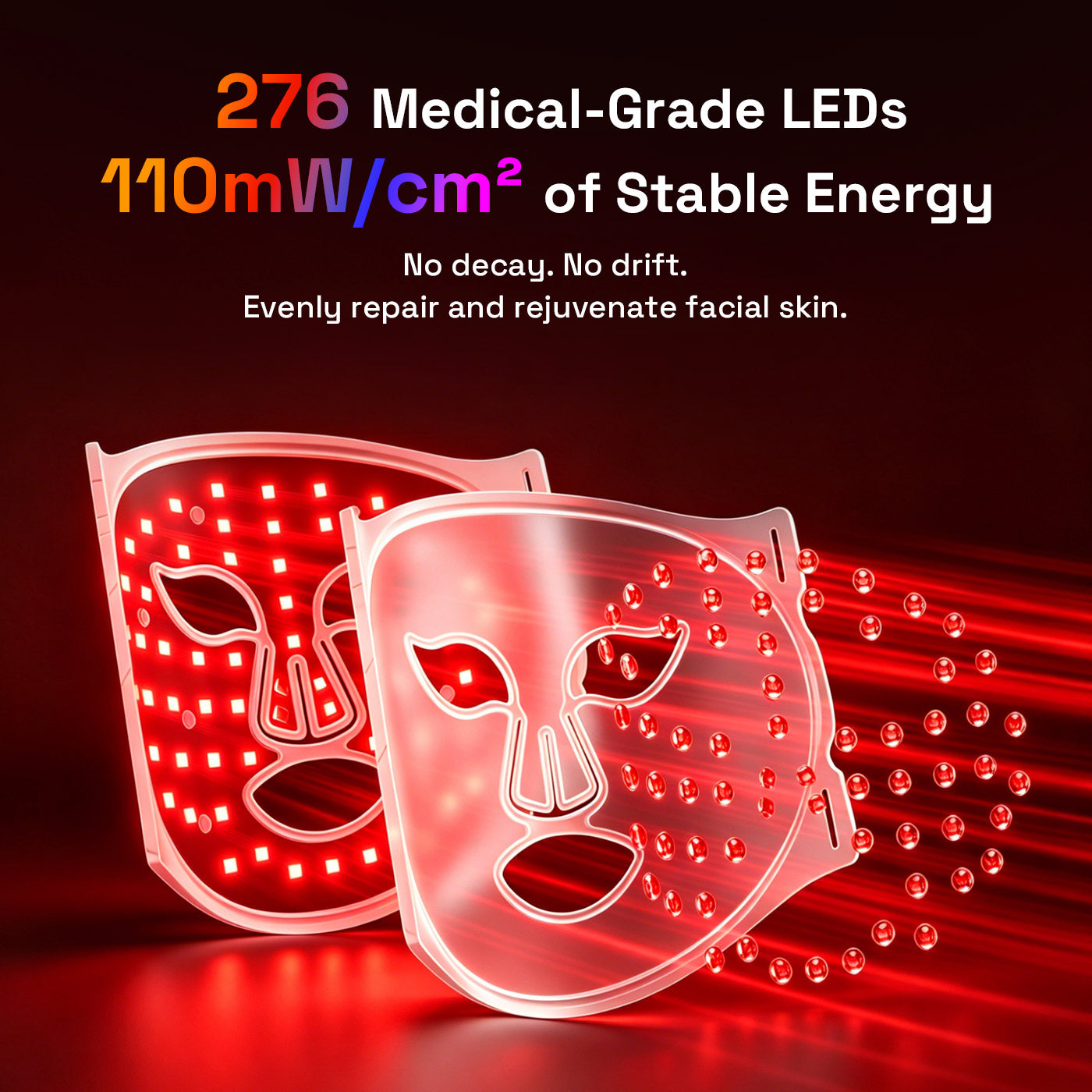 MINIXTEC Red Light Therapy Mask for Face