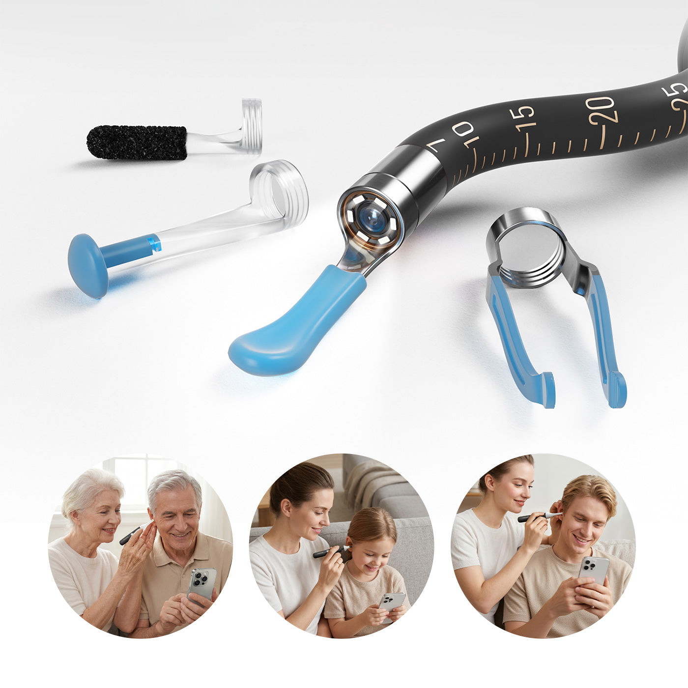 MINIXTEC EarVision Plus, Care for for Family, Narrow Ear Canals & Kids