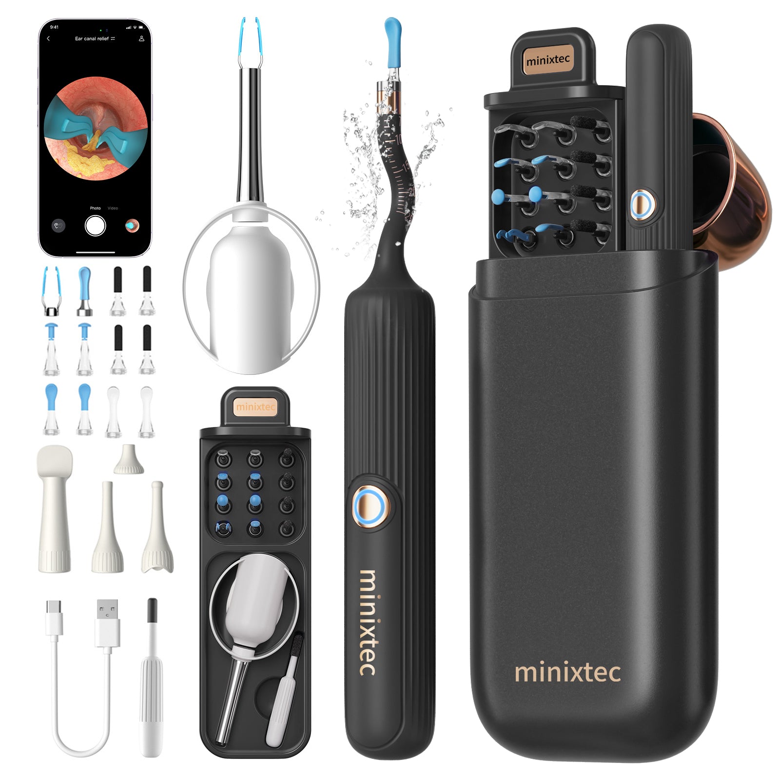 EarCare Plus:The first all-in-one visual ear cleaner for ear, nose & mouth