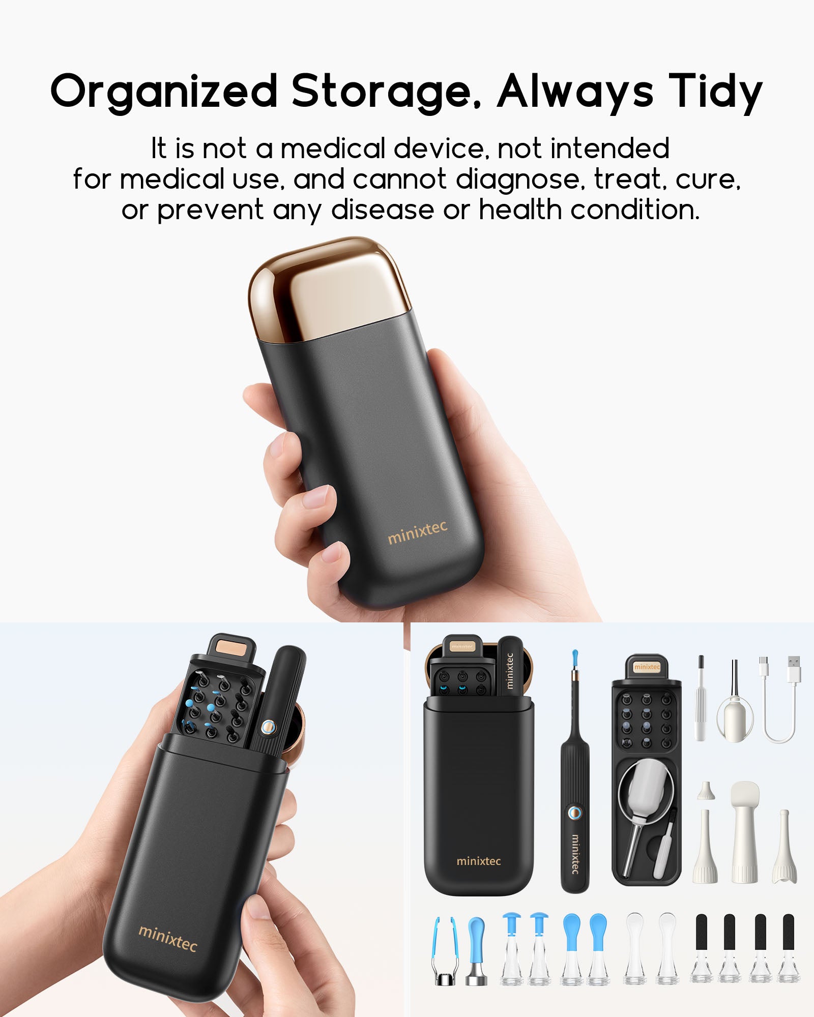 EarCare Plus:The first all-in-one visual ear cleaner for ear, nose & mouth