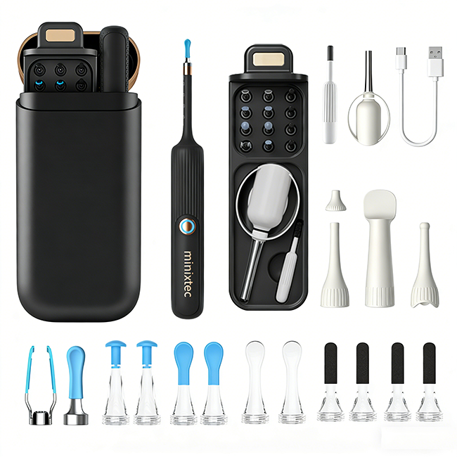 EarCare Plus:The first all-in-one visual ear cleaner for ear, nose & mouth