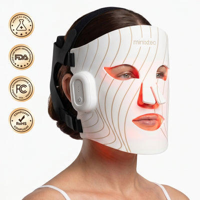 MINIXTEC Red Light Therapy Mask for Face