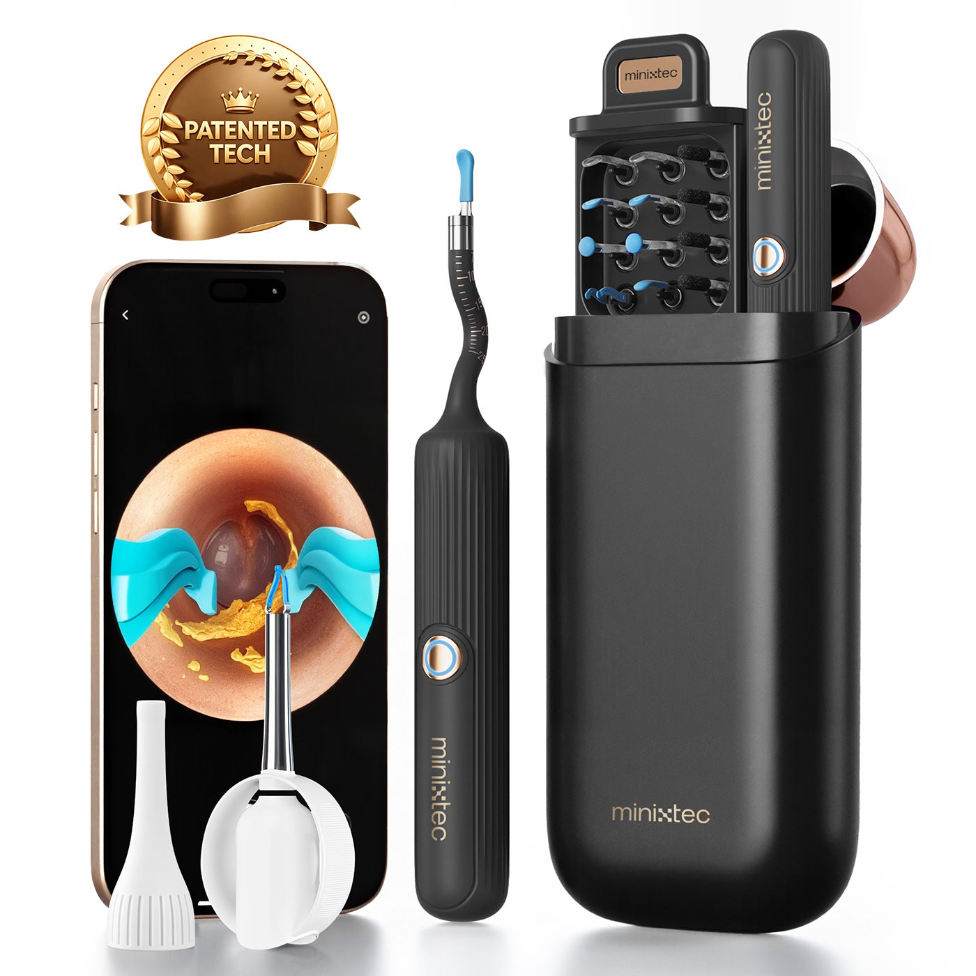 MINIXTEC EarVision Plus, Care for for Family, Narrow Ear Canals & Kids
